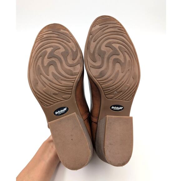 Dr. Scholl's Laurel Women's Ankle Boots Almond Toe Brown Size US8.5 EU39 - Picture 8 of 12